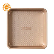MOLDE CUADRADO ANTIAD ROSE GOLD 24,5 CM DECORA