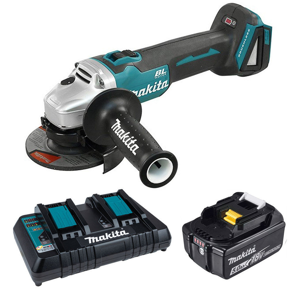 ESMERIL ANGULAR MAKITA 4.1/2 DGA455RF HM 1 BAT 3Ah
