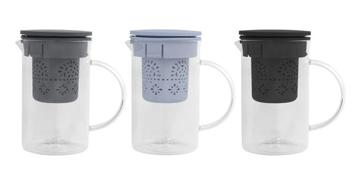 JARRO VIDRIO CON INFUSOR