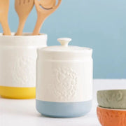 CONTENEDOR BLANCO/CELESTE 1 LT MASON CASH