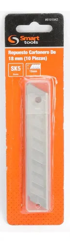 REPUESTO CUCHILLO CARTONERO SMART 18 MM 61019
