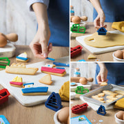 SET 3 CORTA GALLETA BARCOS DECORA