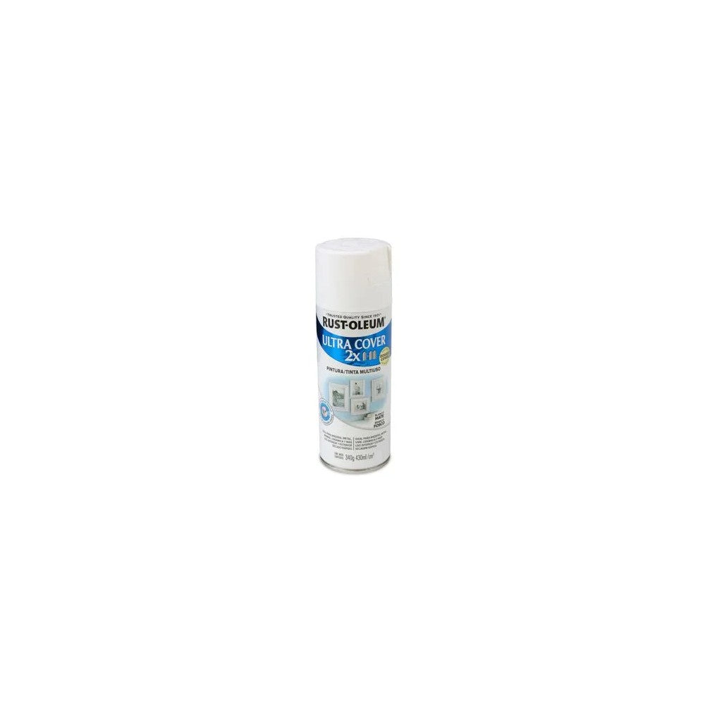 SPRAY ULTRA COVER 2X BLANCO MATE 340 GR RO