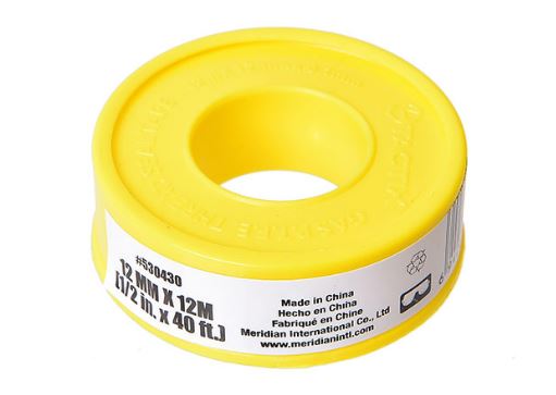 CINTA TEFLON P/GAS 3/4 X 12 MT TACTIX #530431