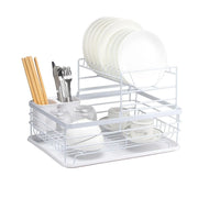 SECAPLATOS ESCURRIDOR 2 NIVELES INOX BLANCO SIMPLIT