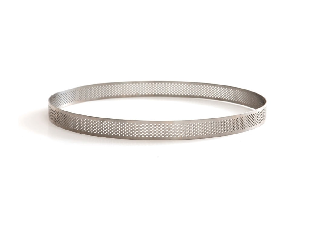 MOLDE ARO MICROPERFORADO INOX 18 X 2 H CM DECORA