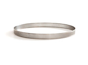MOLDE ARO MICROPERFORADO INOX 18 X 2 H CM DECORA