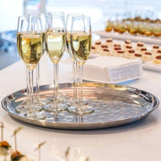 BANDEJA REDONDA ACERO INOX 45 CM SM