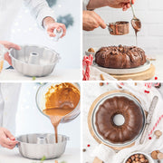 MOLDE QUEQUE CORONA BUNDT Ø 27X8.5 H CM DECORA