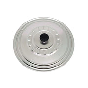 TAPA 16-18-20 CM PERFORADA ALUMINIO PULIDO ILSA