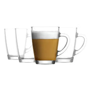 SET MUG 4 PZAS VIDRIO 375 ML CHATTANOOGA KIMGLASS