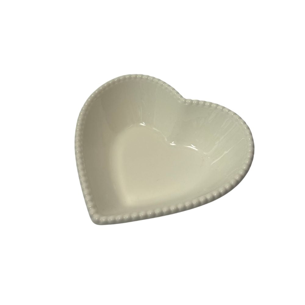 POCILLO CORAZON PUNTOS 15 x 5 CM