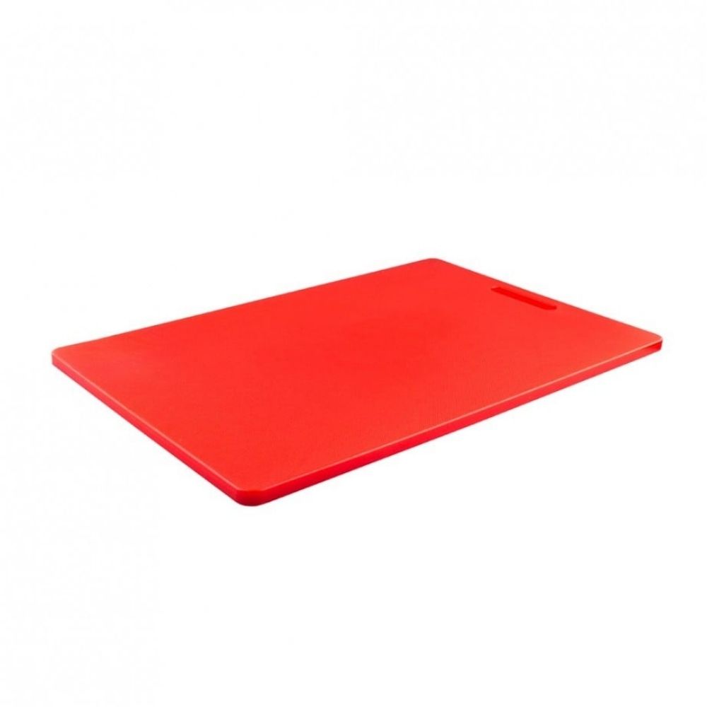 TABLA CORTAR 38 X 50 CM ROJA DUSSEL