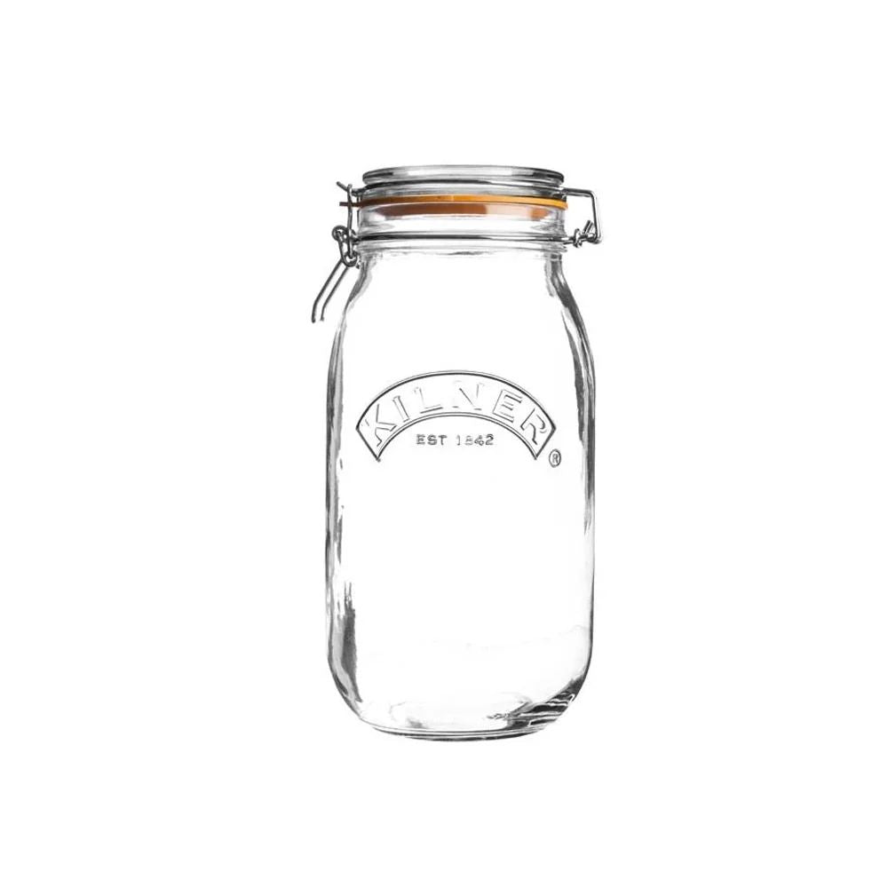 FRASCO REDONDO CIERRE CLIP 1.5 LT KILNER