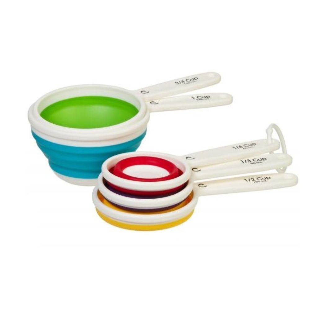 SET 5 TAZAS MEDIDORAS PLEGABLES