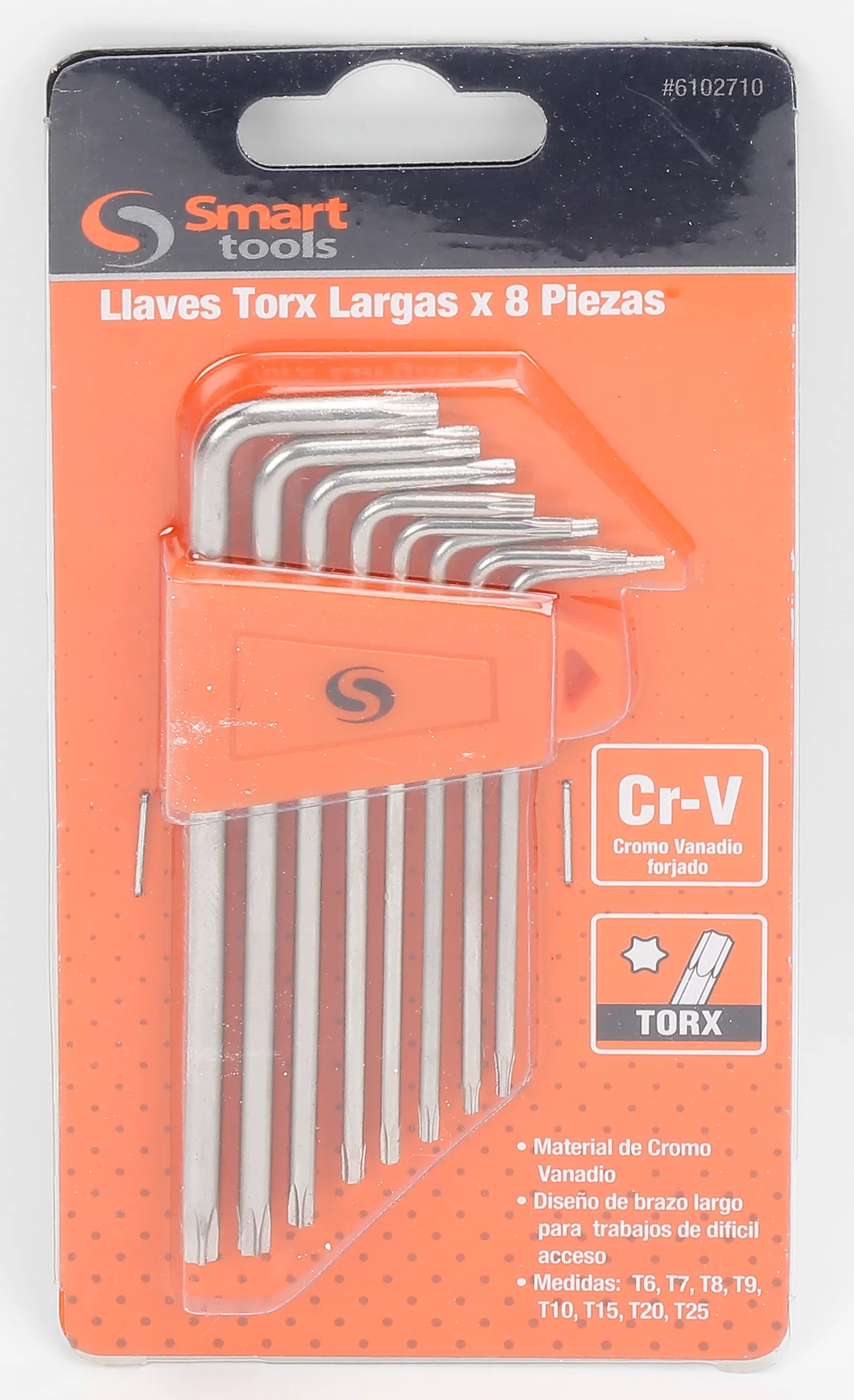 JUEGO LLAVES TORX T9 - T25 8PZAS