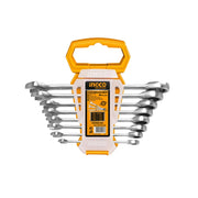 JUEGO LLAVE PUNTA CORONA CHICHARRA 8-19 INGCO