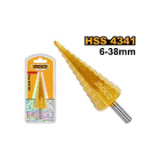 BROCA ESCALONADA INGCO 6-38 MM AKSDS63803