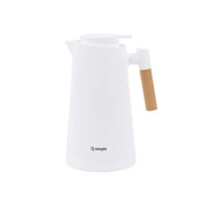 JARRA TERMO LIQUIDO INSULADO 1 LT BLANCO MANGO MADERA SIMPLIT