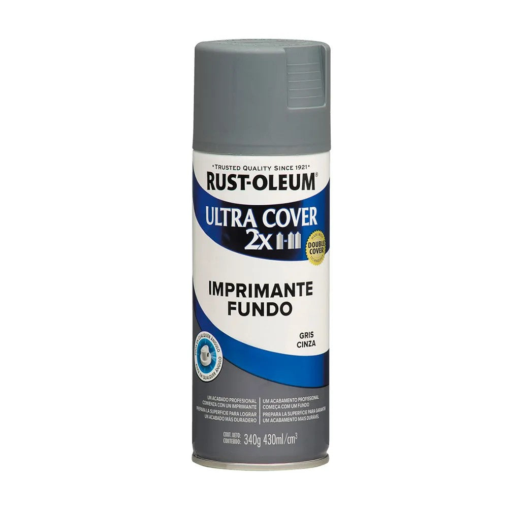 SPRAY ULTRA COVER 2X ALUMINIO METALIZADO 340 GR RO