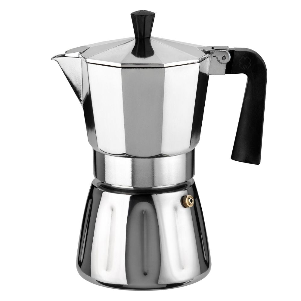 CAFETERA VITTO MIX ALUMINIO + INOX 12 TAZAS ILSA