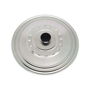 TAPA 18-20-22 CM PERFORADA ALUMINIO PULIDO ILSA