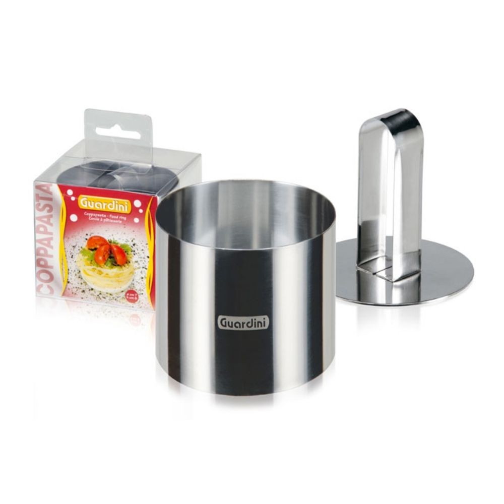 MOLDE EMPLATAR REDONDO CON PRENSA 7X6 CM GUARDINI