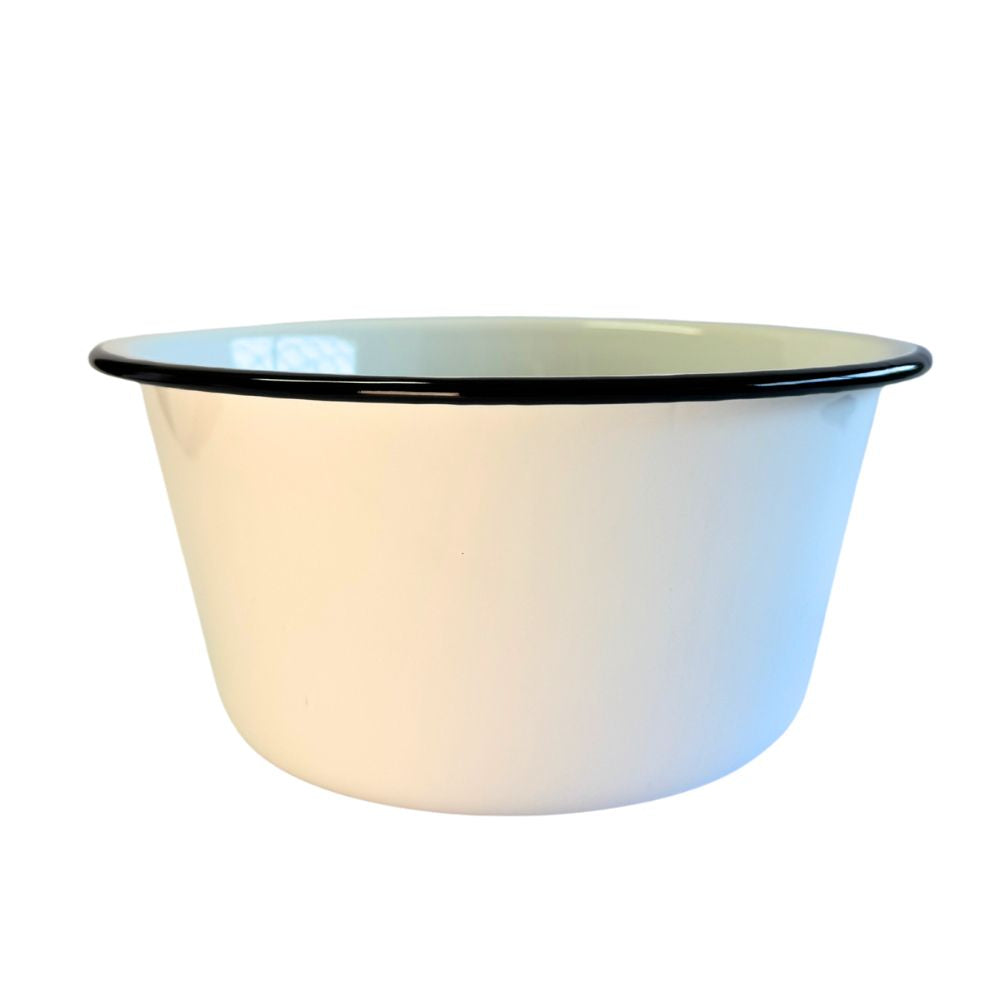 BOWL ENLOZADO BLANCO 18 CM IMPOGAR