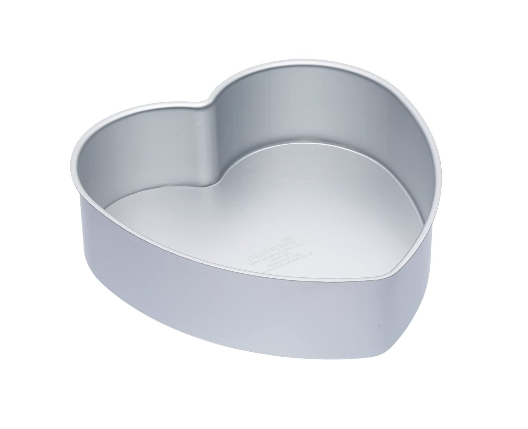 MOLDE CORAZON ALUMUNIO ANODIZADO 25X7.5 H CM DECORA