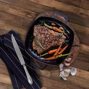 SARTEN GRILL DOBLE ASA 25 CM PRECURADO VICTORIA