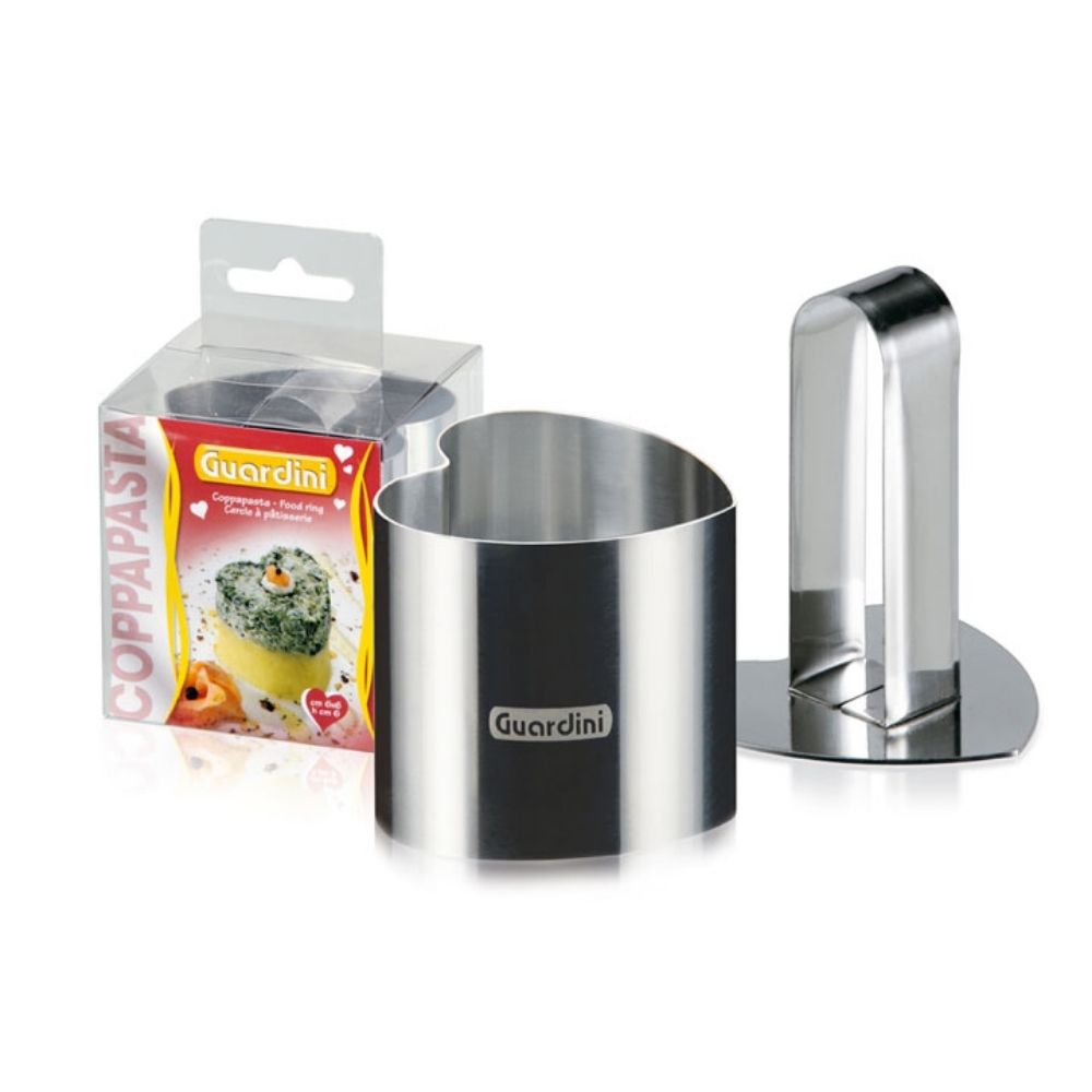 MOLDE EMPLATAR CORAZON CON PRENSA 6X6 CM GUARDINI