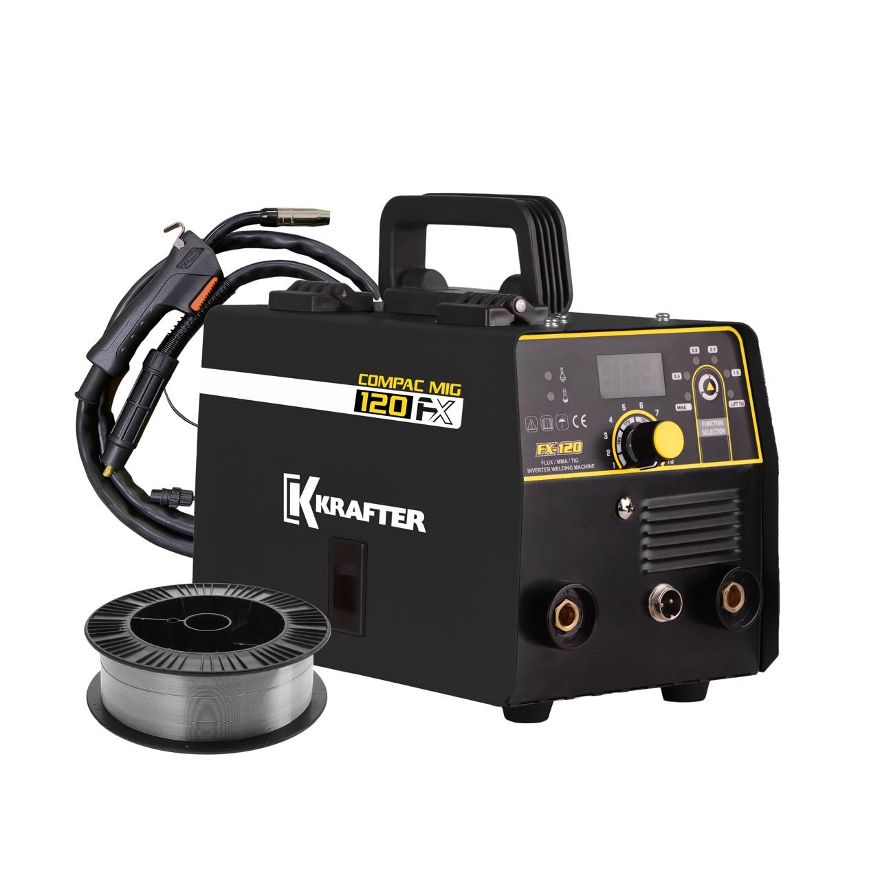 SOLDADORA MULTIPR. COMPAC MIG 120 FX KRAFTER