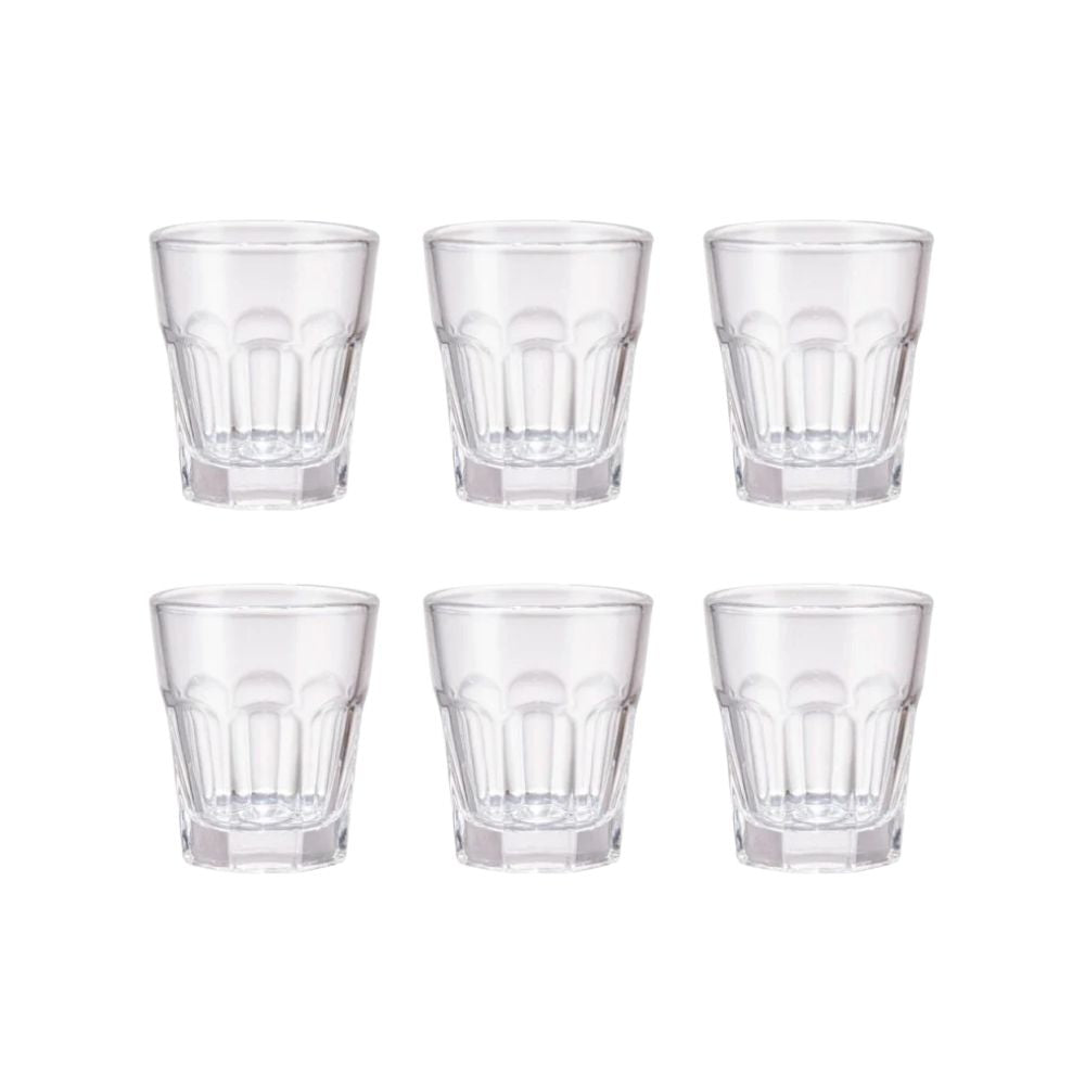 JUEGO 6 VASOS SHOT 4.5 CL TULUM FTA