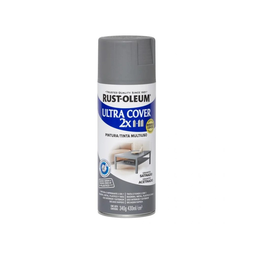 SPRAY ULTRA COVER 2X GRANITO SATIN 340 GR RO