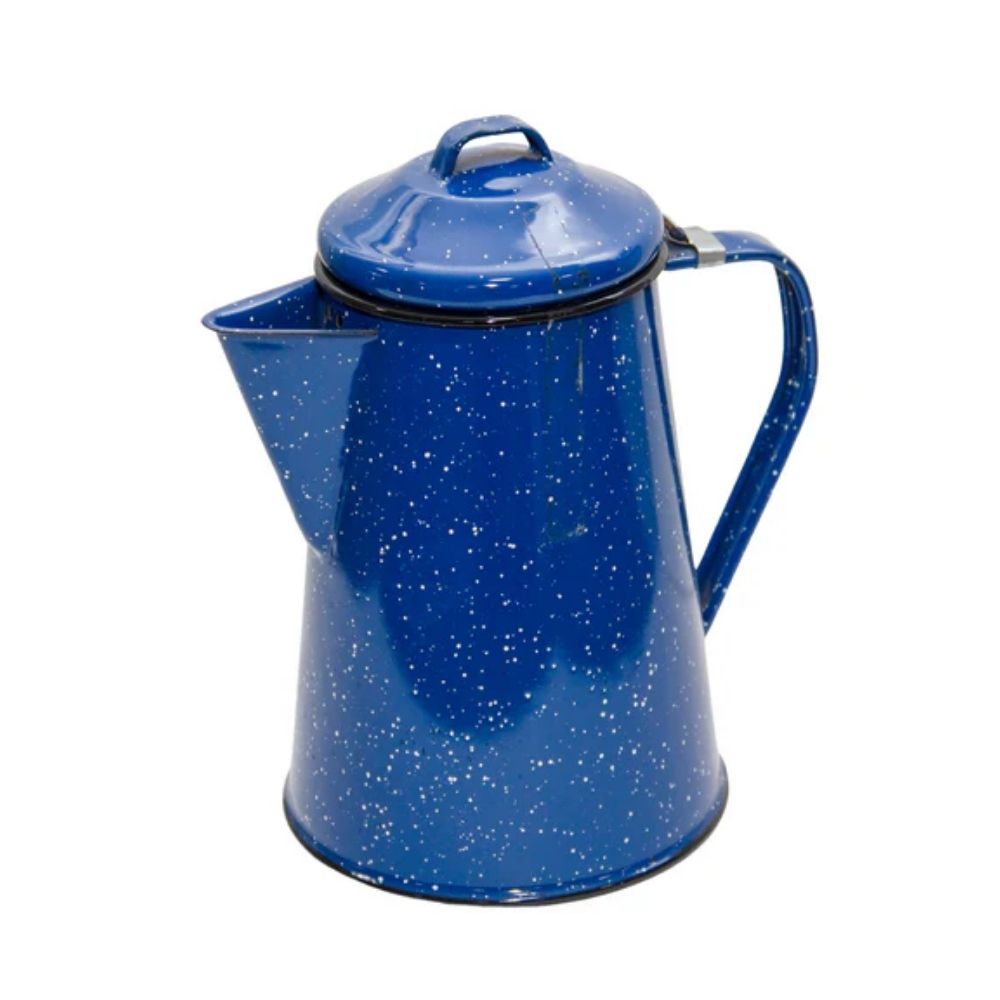 CAFETERA ENLOZADA 0.8 LT AZUL CONDOR
