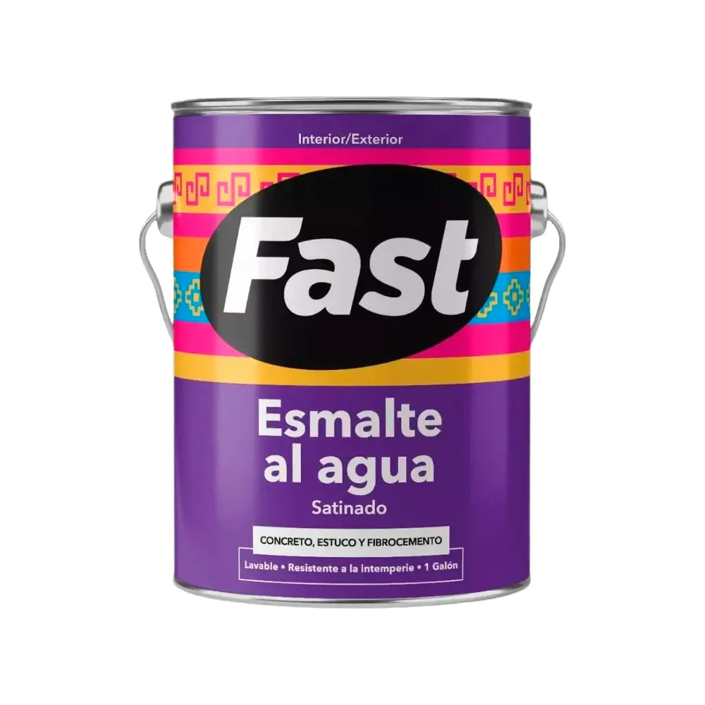 ESMALTE AL AGUA FAST DAMASCO GALON