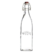 BOTELLA TAPA ROJA CIERRE CLIP 1 LT KILNER