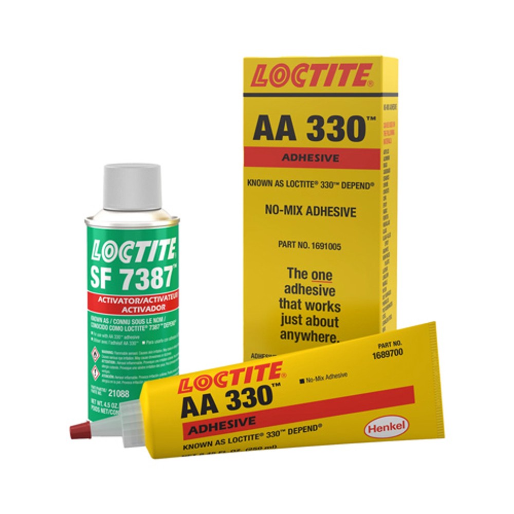 LOCTITE 330 + PRIMER 7387 DE 250 ML KIT LOCTI