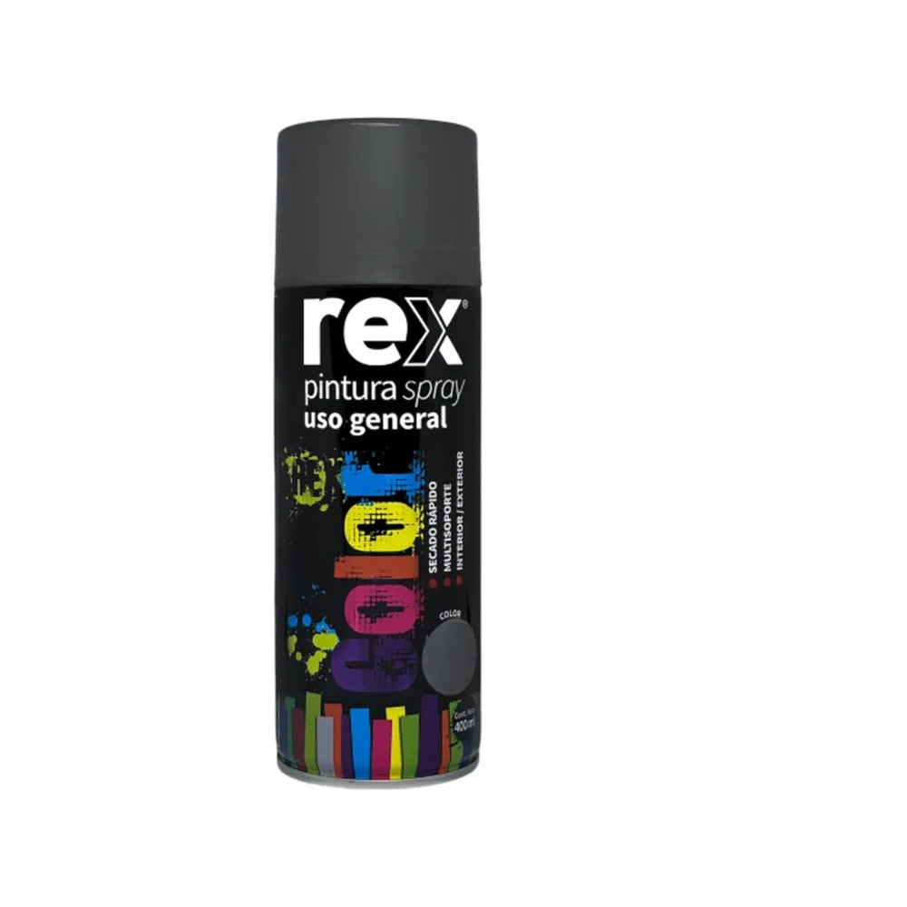 PINTURA SPRAY GRAFITO REX 400 ML