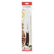 CUCHILLO COCINERO SAKURA HOJA CURVA 20 CM #1028 3 CLAVELES