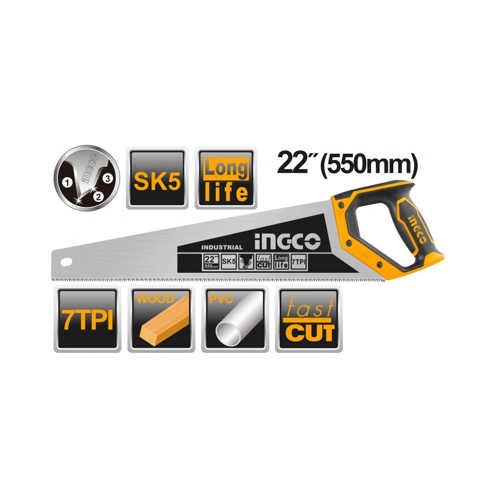 SERRUCHO CARPINTERO INGCO 22" HHAS28550