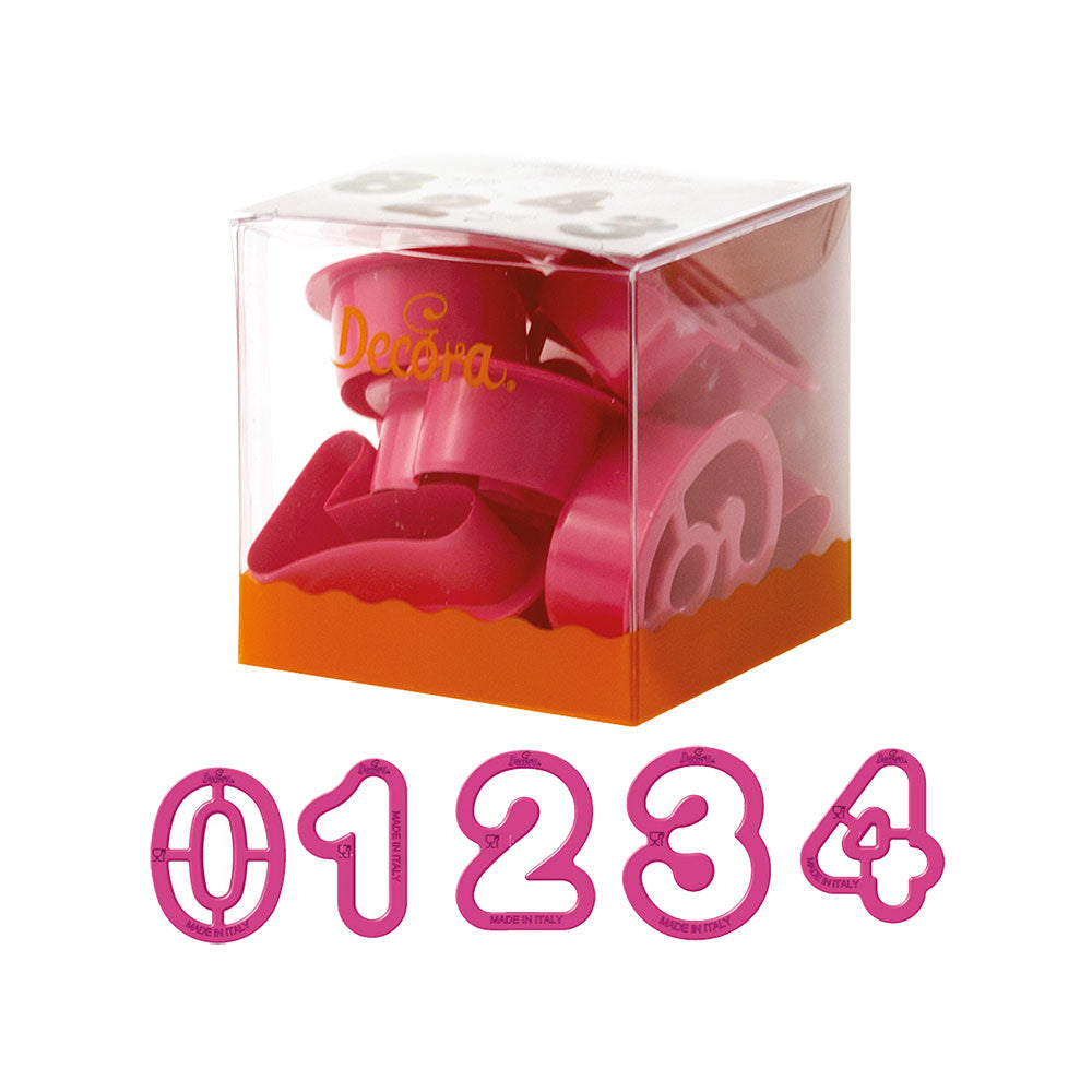 SET 9 CORTA GALLETA NUMEROS DECORA