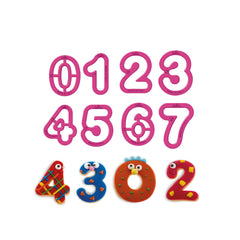 SET 9 CORTA GALLETA NUMEROS DECORA