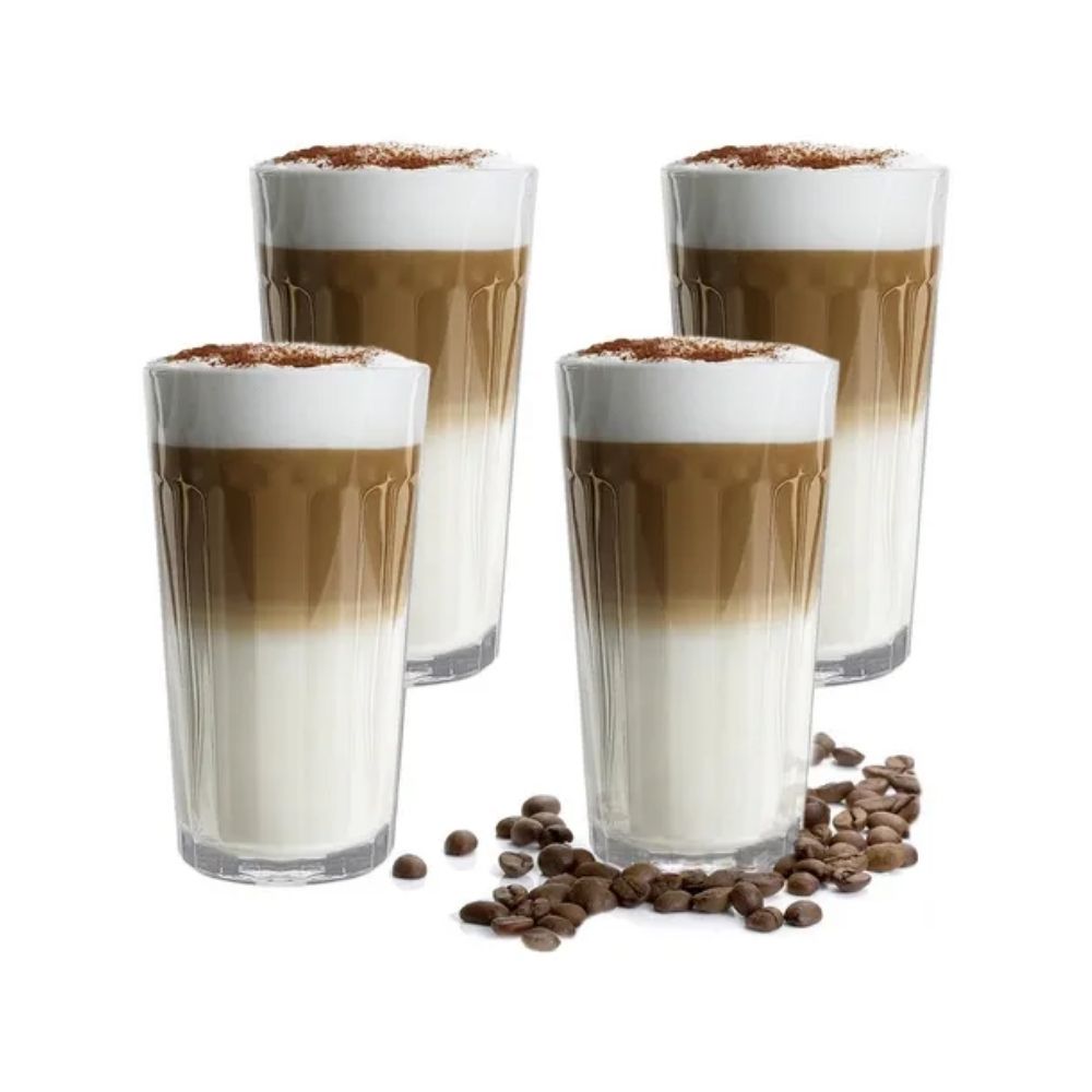SET 4 VASOS  350 ML COFFE LOVERS ROYAL LEERDAM
