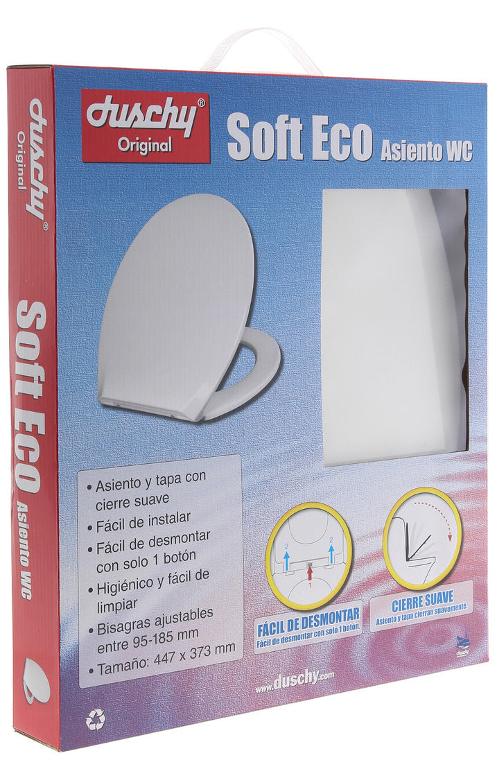 ASIENTO Y TAPA WC SOFT ECO