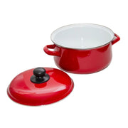 CACEROLA CERAMICO ROJO 22 CM CONDOR