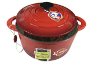 CACEROLA ROJA 24 CM 4 LT LA CREOLE