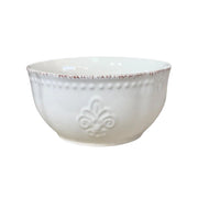 BOWL FLOR LIS CREMA 15X8 CM