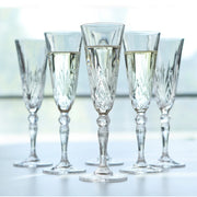 SET 6 COPAS CHAMPAGNE 160 ML MELODIA RCR