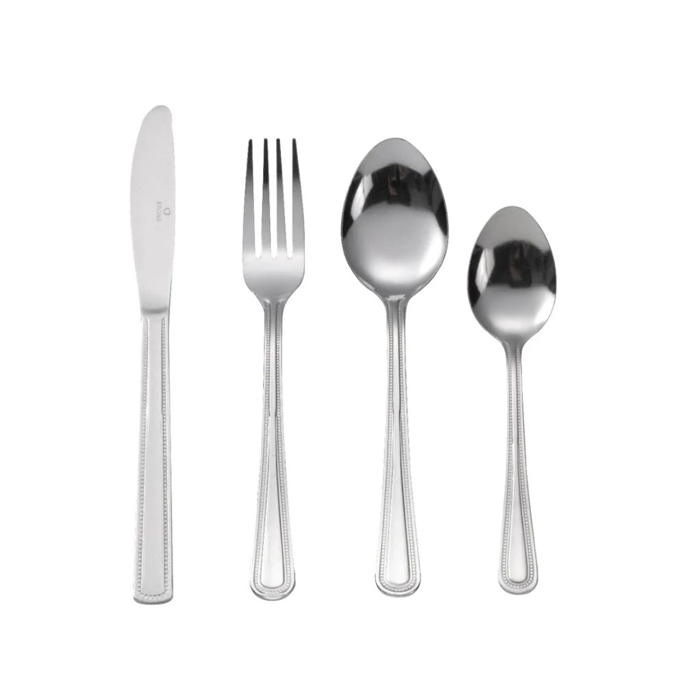 SET CUBIERTOS ACERO INOX 24 PZAS NEWCASTLE KRONS